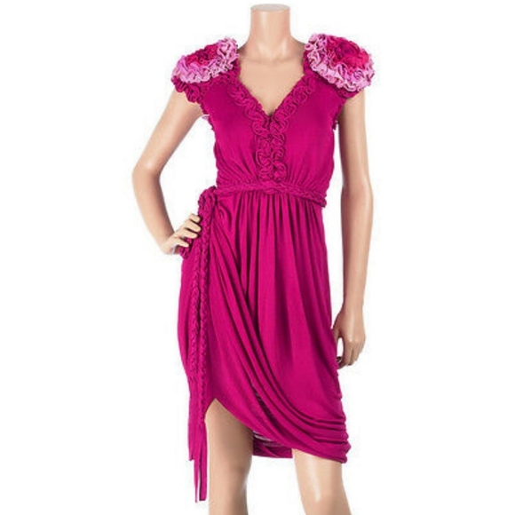 Temperley London Runway Pink Dress - Picture 4 of 8